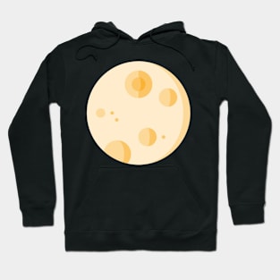 moon icon sticker Hoodie